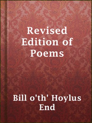 cover image of Revised Edition of Poems